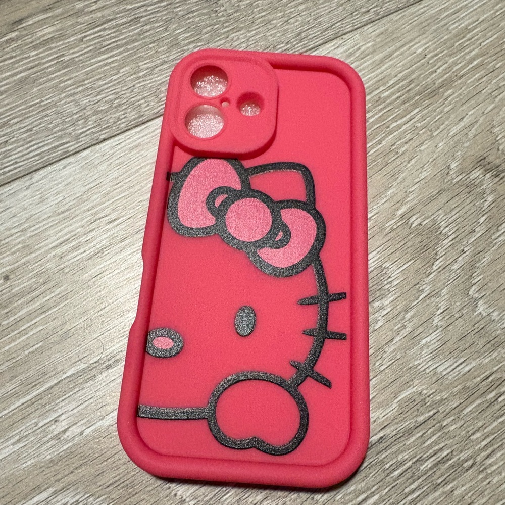 Hello Kitty Pink IPhone 16 Case- Brand new!